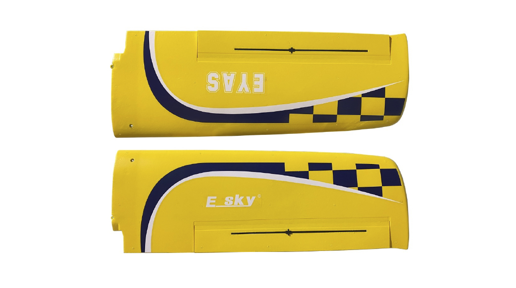 Yellow KIT Wing Set (w/o servo) - ESKY009298
